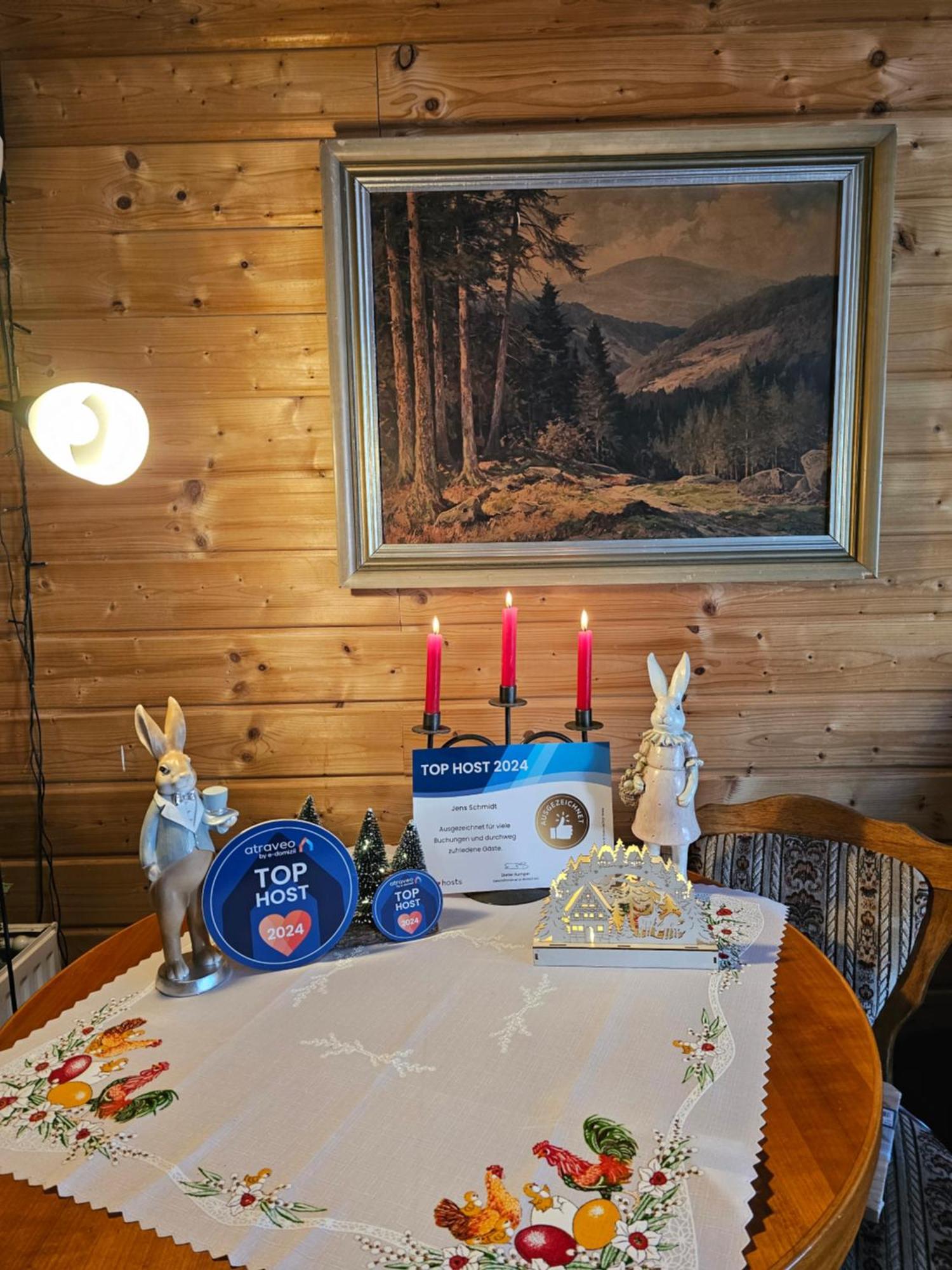 Gehlberger Landhaus Am Schneekopf / Ferienwohnung Suhl Kültér fotó